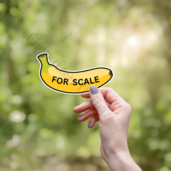 Banana- For scale sticker - Image 2