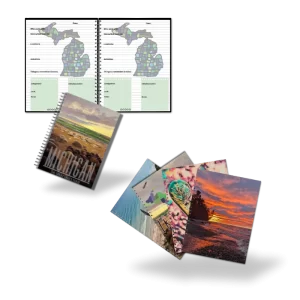 Hand stitched notebooks